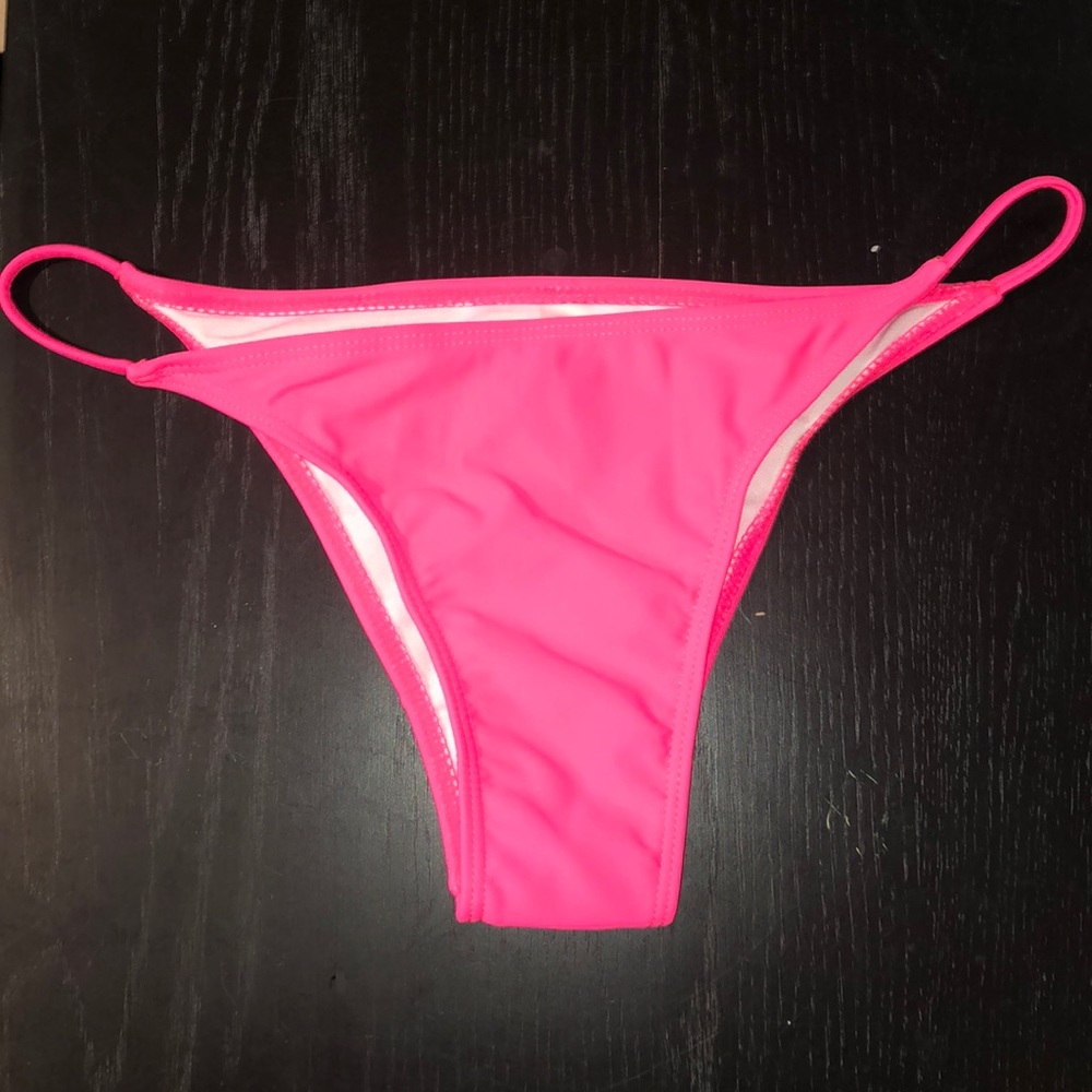 shein cheeky pink bikini bottom